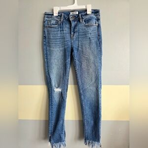 Vigoss Distressed Marley Skinny Jeans Sz 28